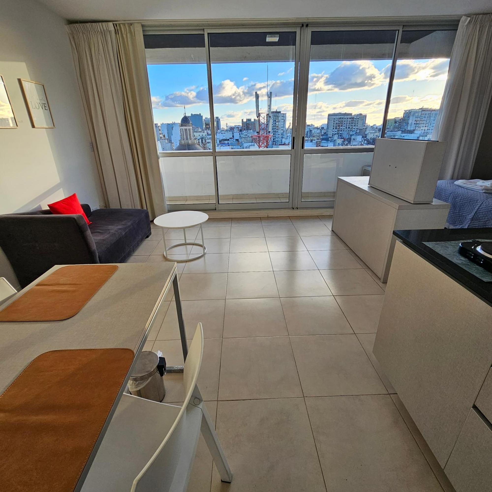 Centrico, Ideal Parejas, Vista Panoramica, Con Piscina بوينس آيرس الغرفة الصورة